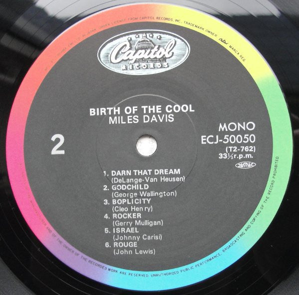 Miles Davis - Birth Of The Cool (Vinyl, LP, Album, Compilation, Rei...