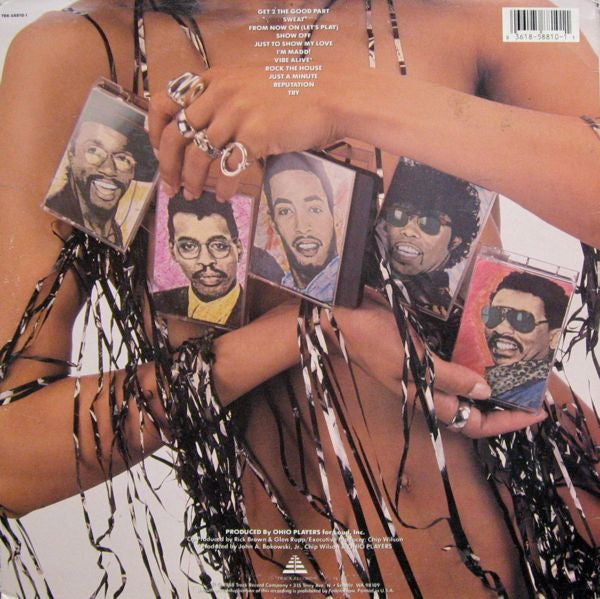 Ohio Players - Back (Vinyl, LP, Album) Good Plus (G+) / Very Good (VG)