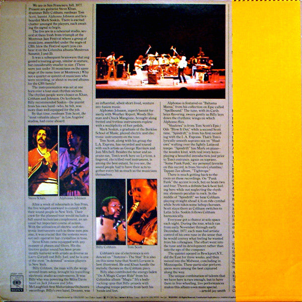 Billy Cobham - Alivemutherforya (Vinyl, LP, Album) Very Good Plus (VG+) / Very Good Plus (VG+)