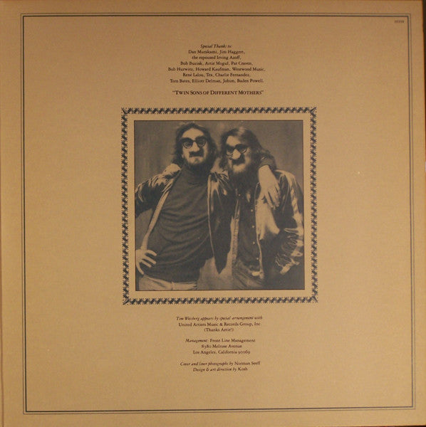 Dan Fogelberg - Twin Sons Of Different Mothers (Vinyl, LP, Album) Very Good Plus (VG+) / Very Good (VG)