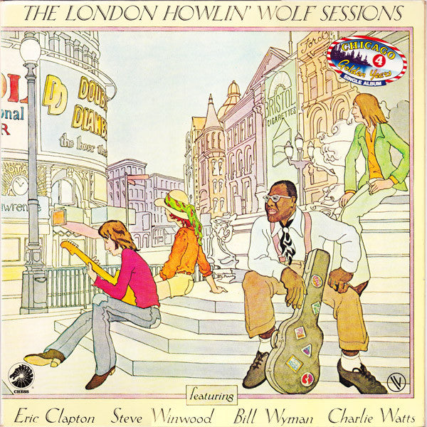 Howlin' Wolf - London Sessions (Vinyl, LP, Album, Stereo) Good Plus (G+) / Very Good (VG)