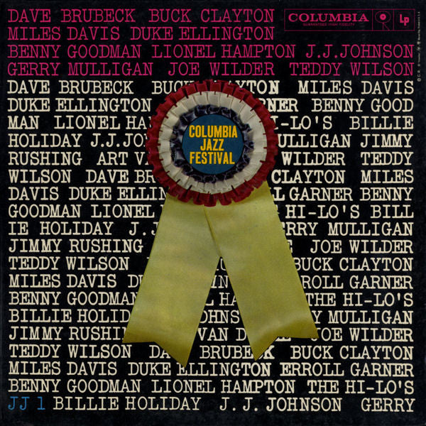 Various - Columbia Jazz Festival (Vinyl, LP, Sampler, Mono) Good Plus (G+) / Good Plus (G+)