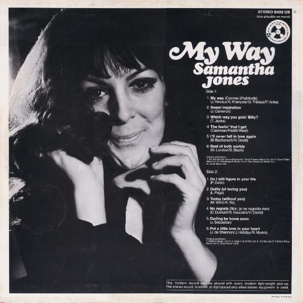 Samantha Jones - My Way (Vinyl, LP, Album, Compilation, Stereo) Good Plus (G+) / Good Plus (G+)
