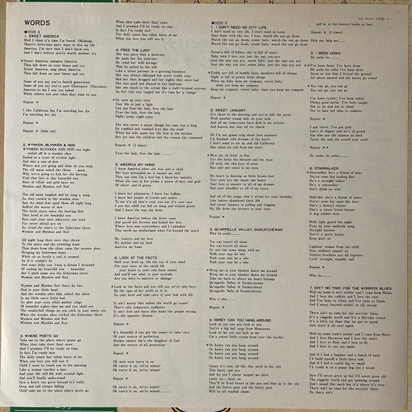 Buffy Sainte-Marie - Sweet America (Vinyl, LP, Album, Stereo) Near Mint (NM or M-) / Very Good Plus (VG+)