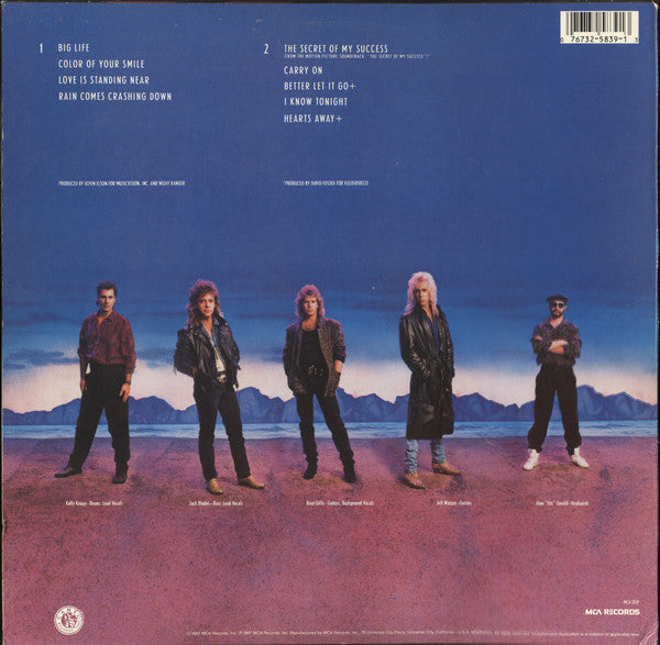 Night Ranger - Big Life (Vinyl, LP, Album, Stereo)