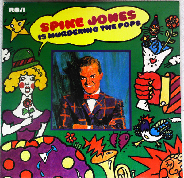 Spike Jones - Spike Jones Is Murdering The Pops (Vinyl, LP, Compilation, Promo, Mono) Very Good (VG) / Good Plus (G+)
