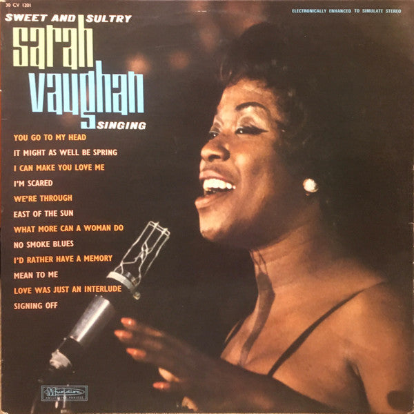 Sarah Vaughan - Singing Sweet And Sultry (Vinyl, LP, Compilation, Stereo) Near Mint (NM or M-) / Very Good Plus (VG+)