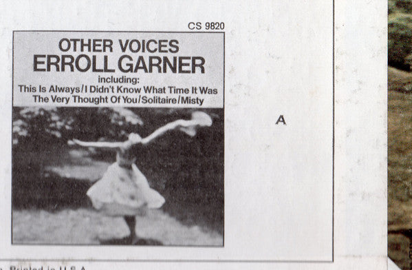 Erroll Garner - Concert By The Sea (Vinyl, LP, Album, Reissue, Stereo)