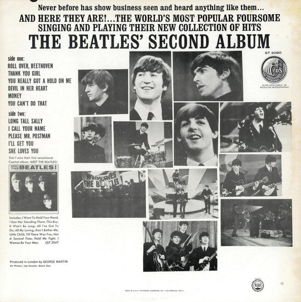 The Beatles - The Beatles' Second Album (Vinyl, LP, Album, Stereo, ...