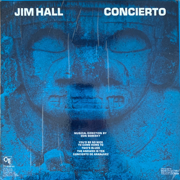 Jim Hall - Concierto (Vinyl, LP, Album, Stereo) Very Good (VG) / Very Good Plus (VG+)