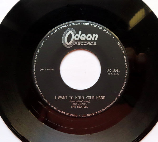 The Beatles - I Want To Hold Your Hand (Vinyl, 7", 45 RPM, Single)