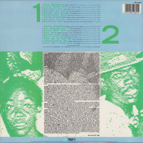 Various - Dance Crasher (Ska To Rock Steady) (Vinyl, LP, Compilation) Very Good Plus (VG+) / Very Good Plus (VG+)
