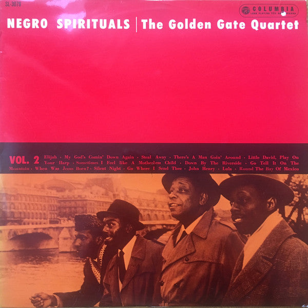 The Golden Gate Quartet - Negro Spirituals Vol 2 (Vinyl, LP, Album) Very Good (VG) / Very Good (VG)