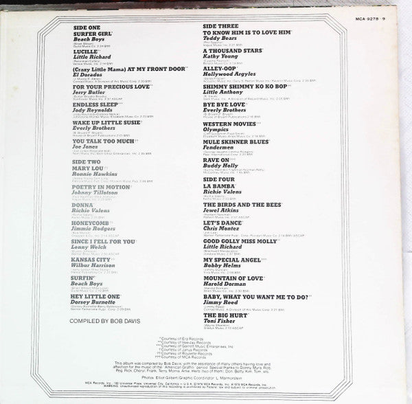 Various - American Graffiti, Vol. III (2xVinyl, LP, Compilation) Very Good Plus (VG+) / Very Good Plus (VG+)