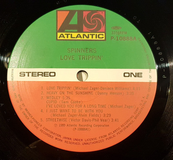 Spinners - Love Trippin' (Vinyl, LP, Album)