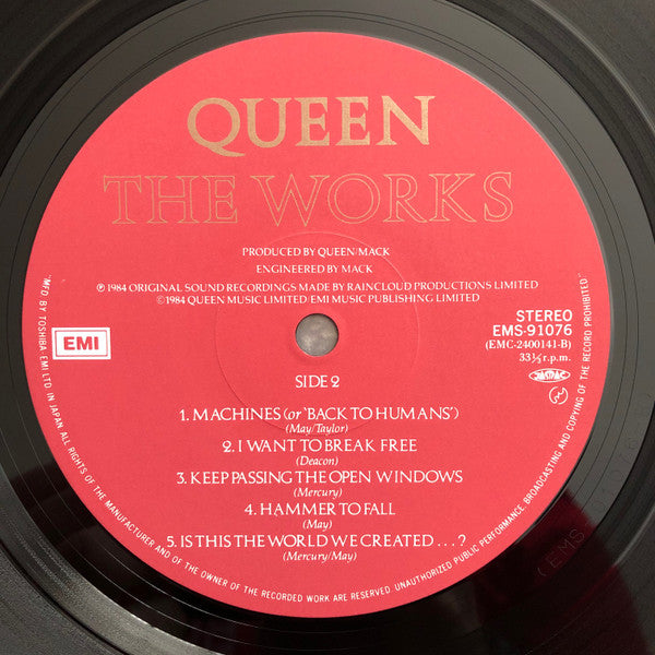 Queen - The Works (Vinyl, LP, Album, Stereo)