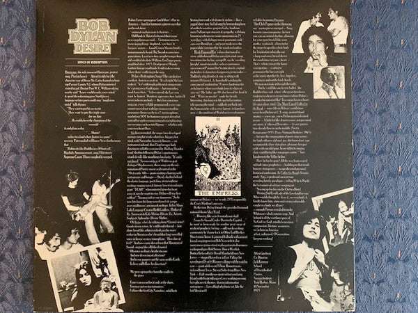 Bob Dylan - Desire (Vinyl, LP, Album, Stereo)