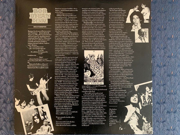 Bob Dylan - Desire (Vinyl, LP, Album, Stereo) Very Good (VG) / Very Good (VG)