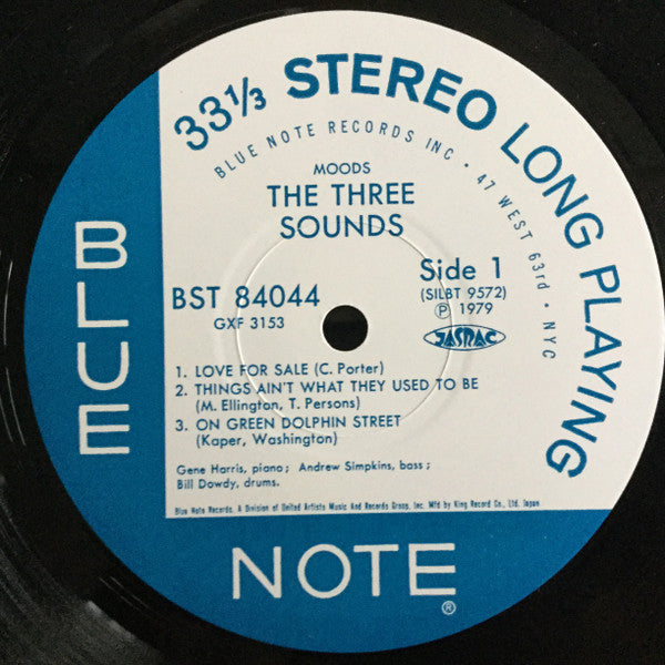 The Three Sounds - Moods (Vinyl, LP, Album, Reissue, Stereo) Very Good Plus (VG+) / Very Good Plus (VG+)