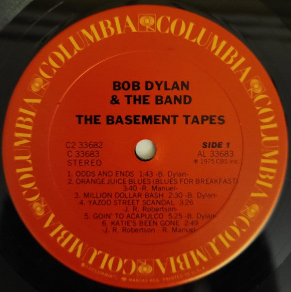 Bob Dylan - The Basement Tapes (2xVinyl, LP, Album, Stereo) Very Good Plus (VG+) / Very Good Plus (VG+)