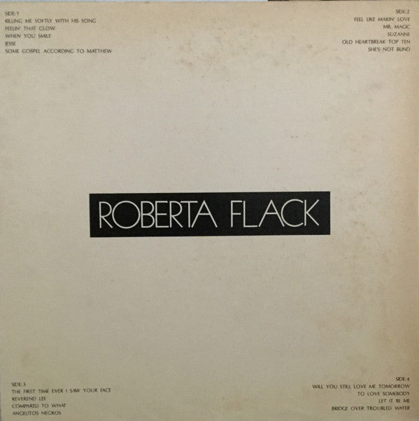 Roberta Flack - Roberta Flack (Vinyl, LP, Compilation, Reissue)