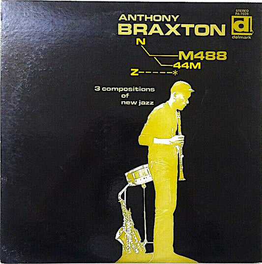 Anthony Braxton - 3 Compositions Of New Jazz (Vinyl, LP, Album, Promo) Very Good Plus (VG+) / Very Good Plus (VG+)