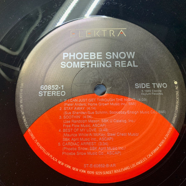 Phoebe Snow - Something Real (Vinyl, LP, Album) Very Good Plus (VG+) / Very Good Plus (VG+)