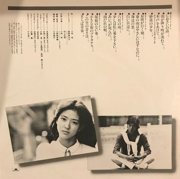 Kei Ogura - 消すことのできない季節を（雨の中の青春 II） (Vinyl, LP, Album, Stereo)