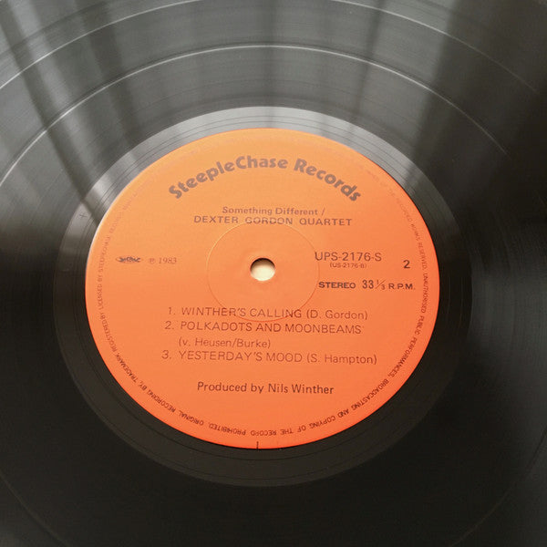 Dexter Gordon Quartet - Something Different (Vinyl, LP, Album, Reissue) Near Mint (NM or M-) / Very Good Plus (VG+)