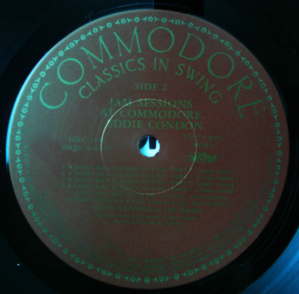 Various - Jam Sessions At Commodore (Vinyl, LP, Compilation, Mono) Very Good Plus (VG+) / Very Good Plus (VG+)