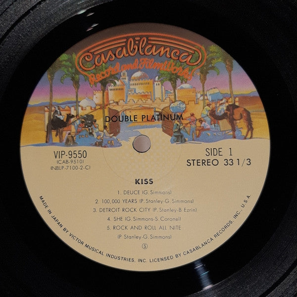 Kiss - Double Platinum (2xVinyl, LP, Compilation, Repress) Very Good (VG) / Very Good (VG)