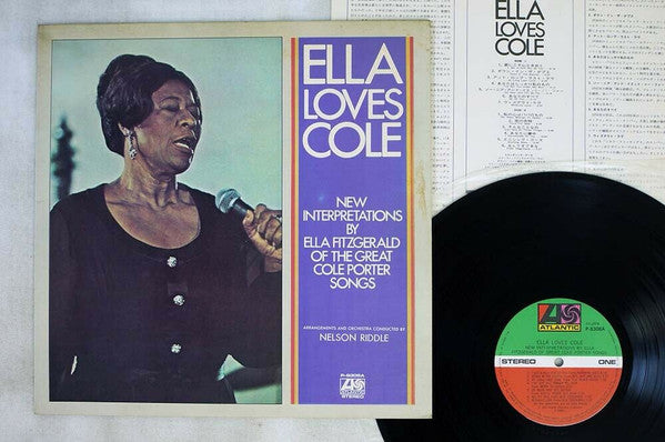 Ella Fitzgerald - Ella Loves Cole (Vinyl, LP, Album, Stereo) Very Good Plus (VG+) / Good (G)