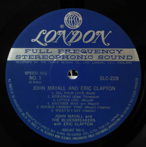 John Mayall - Blues Breakers (Vinyl, LP, Album, Reissue)