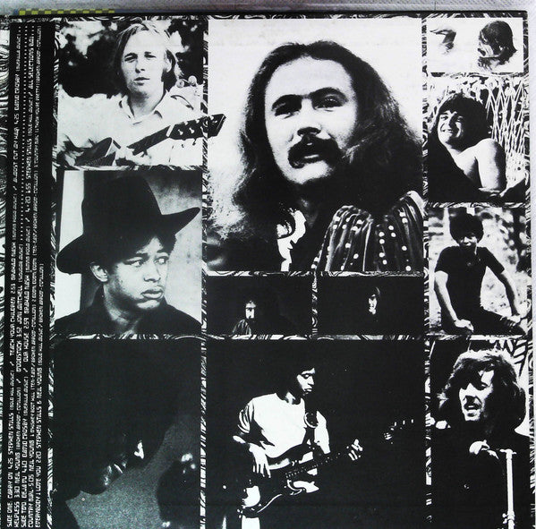 Crosby, Stills, Nash & Young - Déjà Vu (Vinyl, LP, Album, Reissue) Very Good Plus (VG+) / Very Good (VG)