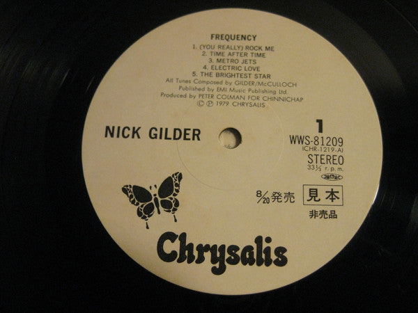 Nick Gilder - Frequency (Vinyl, LP, Album, Promo) Near Mint (NM or M-) / Near Mint (NM or M-)
