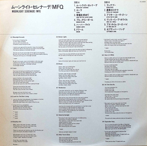 The Modern Folk Quartet - Moonlight Serenade (Vinyl, LP, Album, Promo) Very Good Plus (VG+) / Very Good Plus (VG+)