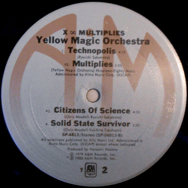 Yellow Magic Orchestra - X∞Multiplies (Vinyl, LP, Compilation)