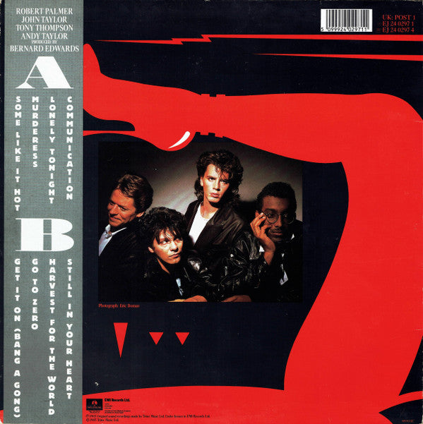 The Power Station - The Power Station 33⅓ (Vinyl, LP, Album, Stereo) Very Good Plus (VG+) / Good Plus (G+)