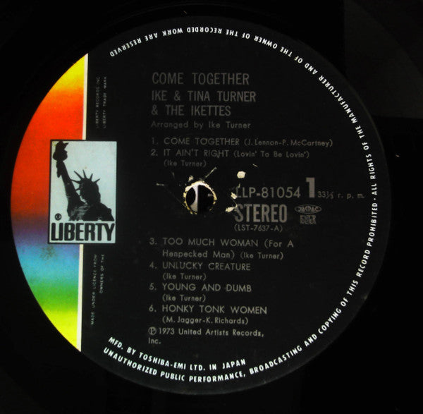 Ike & Tina Turner - Come Together (Vinyl, LP, Album)