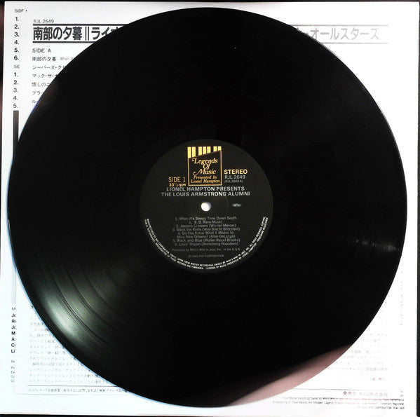 Lionel Hampton - Lionel Hampton Presents The Louis Armstrong Alumni (Vinyl, LP) Very Good Plus (VG+) / Very Good (VG)