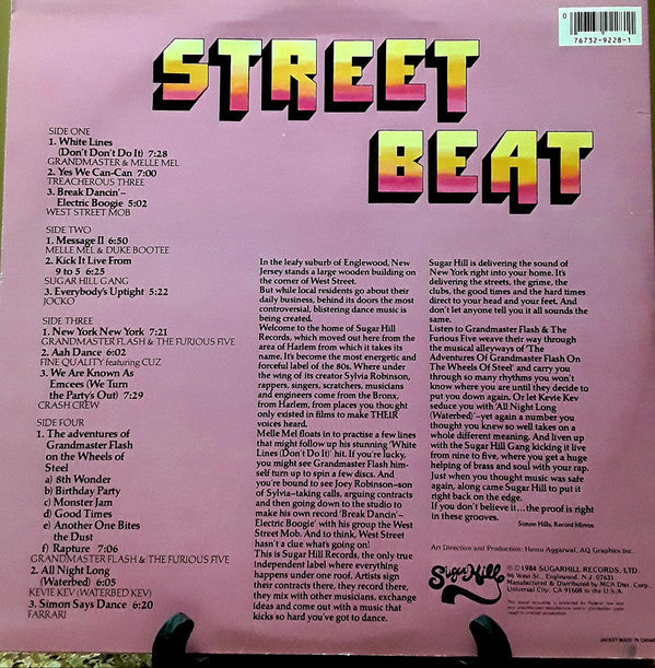 Various - Street Beat (2xVinyl, LP, Compilation) Good Plus (G+) / Good Plus (G+)