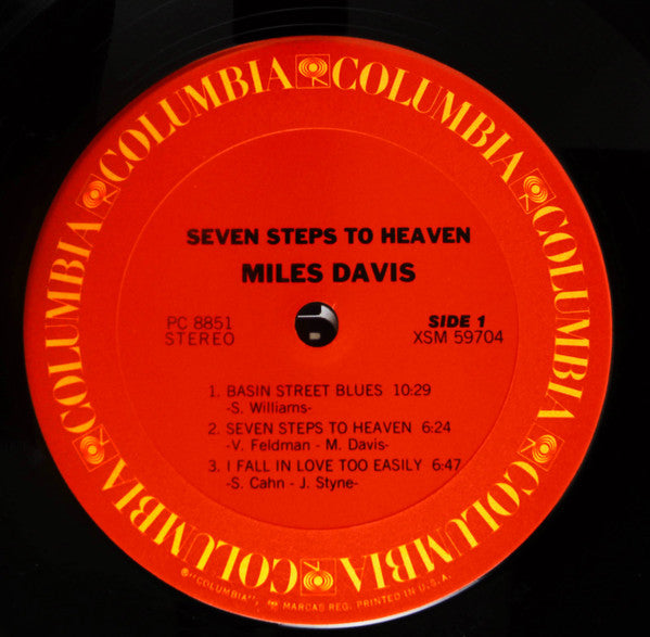 Miles Davis - Seven Steps To Heaven (Vinyl, LP, Album, Reissue, Stereo) Very Good Plus (VG+) / Very Good (VG)