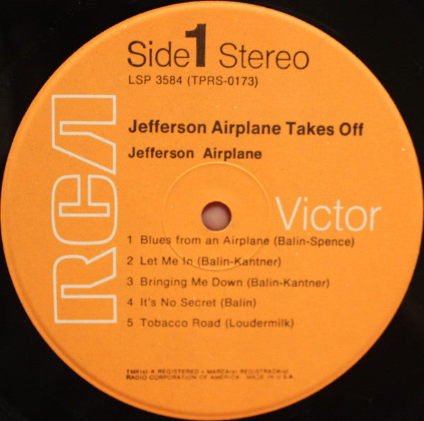 Jefferson Airplane - Jefferson Airplane Takes Off (Vinyl, LP, Album, Reissue, Stereo) Very Good Plus (VG+) / Very Good (VG)