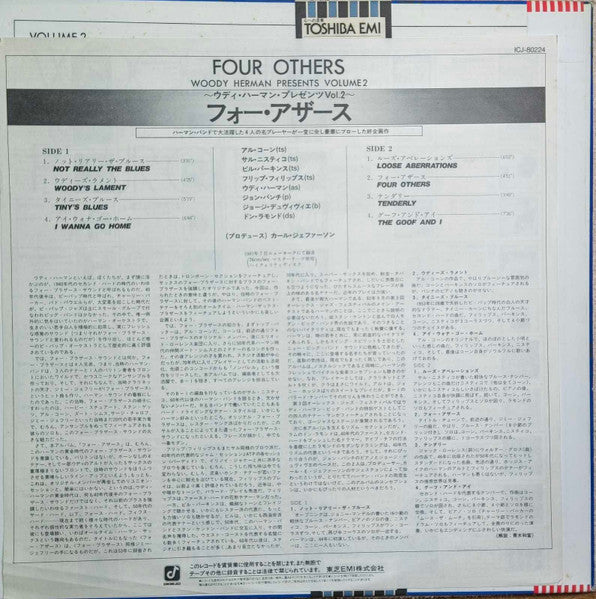 Woody Herman - Four Others (Vinyl, LP, Album, Promo) Near Mint (NM or M-) / Very Good Plus (VG+)