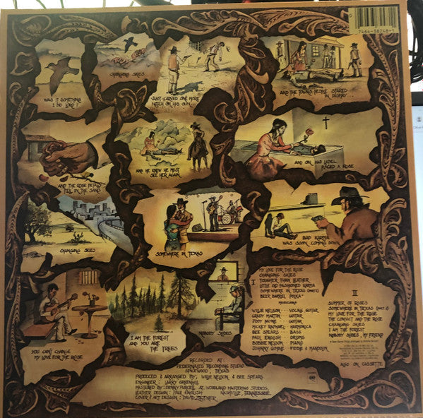 Willie Nelson - Tougher Than Leather (Vinyl, LP, Album) Very Good Plus (VG+) / Very Good Plus (VG+)