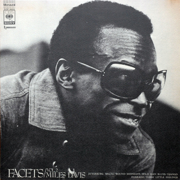 Miles Davis - Facets Vol. 2 (Vinyl, LP, Compilation, Mono) Very Good (VG) / Fair (F)