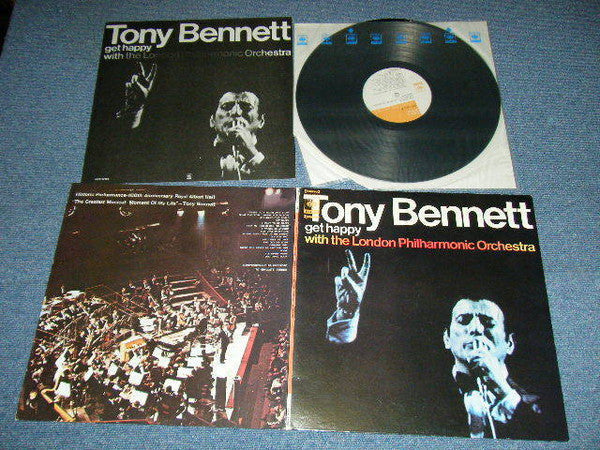 Tony Bennett - Get Happy (Vinyl, LP, Album, Stereo) Very Good (VG) / Good Plus (G+)