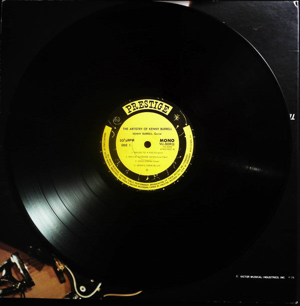 Kenny Burrell - The Artistry Of Kenny Burrell (2xVinyl, LP, Compilation, Mono) Very Good Plus (VG+) / Very Good Plus (VG+)