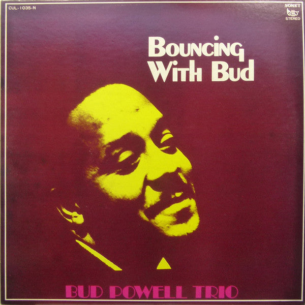 The Bud Powell Trio - Bouncing With Bud (Vinyl, LP, Album, Reissue, Stereo) Very Good Plus (VG+) / Good Plus (G+)