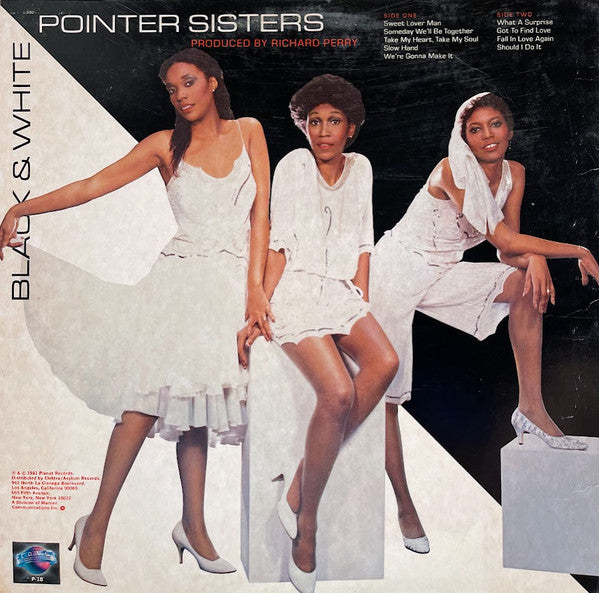 Pointer Sisters - Black & White (Vinyl, LP, Album, Stereo)